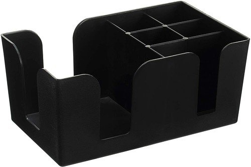 1 Pack - Bar Caddy with 6 Compartments, Plastic Bar Organizer - Picture 4 of 10