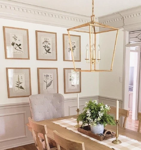 Botanical Study Leaf Berry Flower Wall Art Gold Frame Set Of 6 ~ Uttermost 33651 - Picture 3 of 11