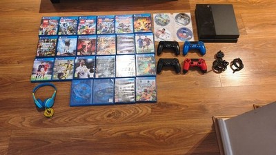 Ps4 Pro mit 20+ Spiele Controller und Head Set