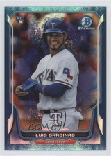 2014 Bowman Chrome Bubbles Refractor 13/99 Luis Sardinas #11 y0i