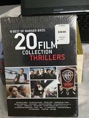 Best of Warner Bros 20 Film Collection Thrillers DVD 2013 Disc