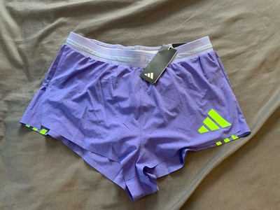 adidas Pro Elite Team Promo 1'' Split Brief-Lined Running Shorts Size M IT2157
