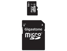 Gigastone 8 GB Class 10/UHS-I microSDHC gs2in1c1008gr 