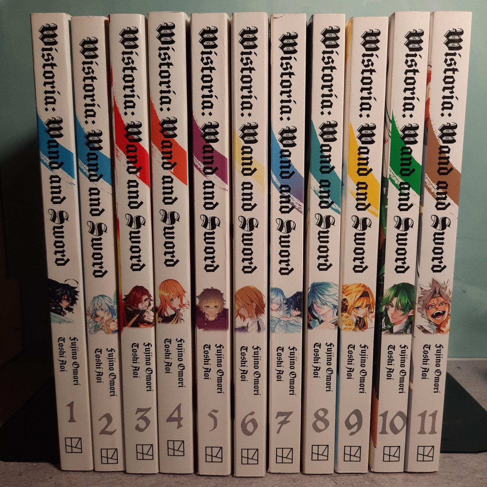 Wistoria: Varita y Espada Vol. Anuncio oficial variación manga inglés 1-12