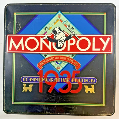 Jeu de société allemand Parker Brothers Monopoly 1935 Commemorative Edition - Photo 1/4