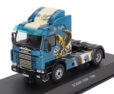 MODELLINO CAMION STATICO SCANIA 143M TRACTOR TRUCK 2 ASSI 1990 THE GRIFFIN 1/43