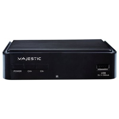 New Majestic HD USB Satelliten-Receiver Schwarz Set-Top-Box