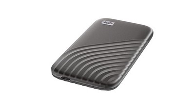 WD My Passport SSD 4 TB USB-C 3.1 (10Gb/s) Grau externe Festplatte SSD