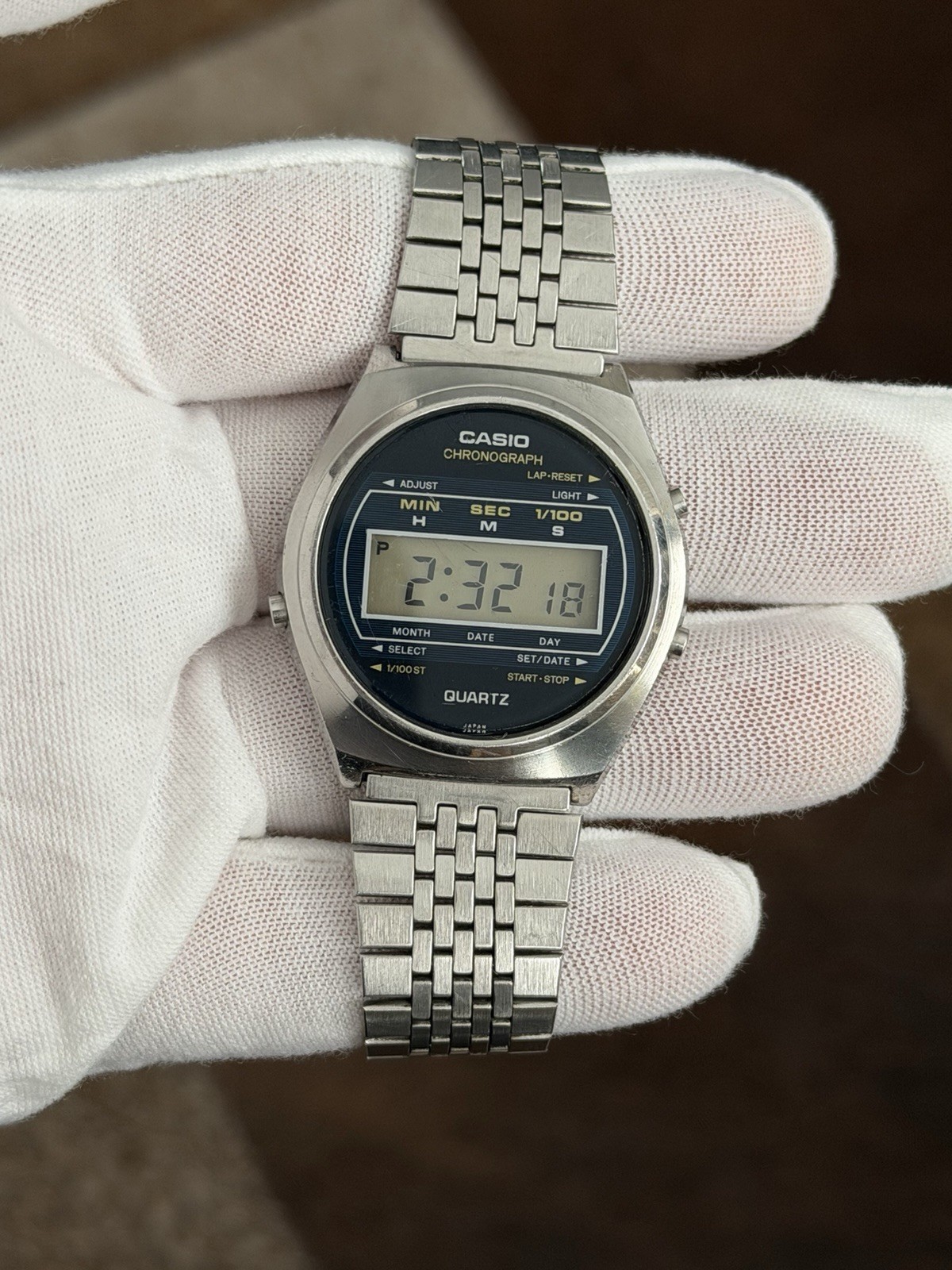 Rare Vintage Casio Chronograph 60QR-22 Men’s Digital Sports Watch JDM 1970s