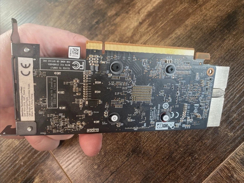 Sapphire Pulse RX6400 Low Profile 4GB DDR6 Clock with HDMI and DP Ports, 2321MHz - Image 3 of 4