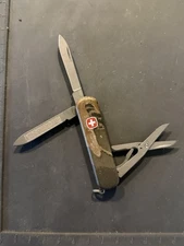 Wenger Esquire Swiss Army Knife Multitool Camo Etched Tools Used