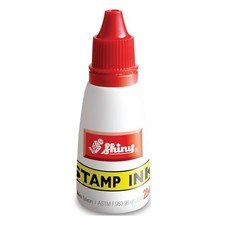 Red Refill Ink, Premium Water-Based Refill Ink for Rubber Stamps, 1oz