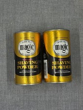 Magic Shaving Powder Fragrant 4.5 oz Cans Lot of 2 Depilatory Hair Removal
