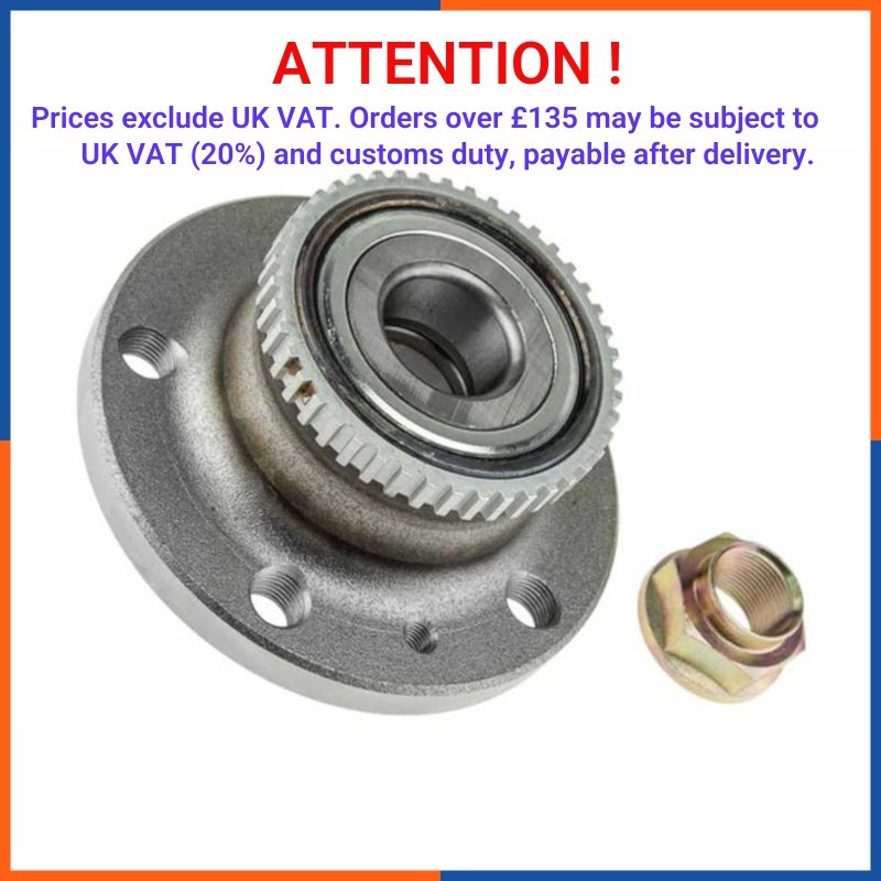 Moyeu de roue avant arrière pour RENAULT Megane et Clio | Référence 6025370612