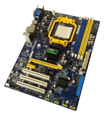 Mainboard FOXCONN A74GA Socket AM3 DDR3 PCIe PCI tested good