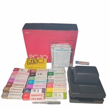 RISO PG-10 IMPRESIÓN GOCCO HÁGALO USTED MISMO Impresora de Postales Artesanía Arte Impresión Kit Set de Tinta X06027