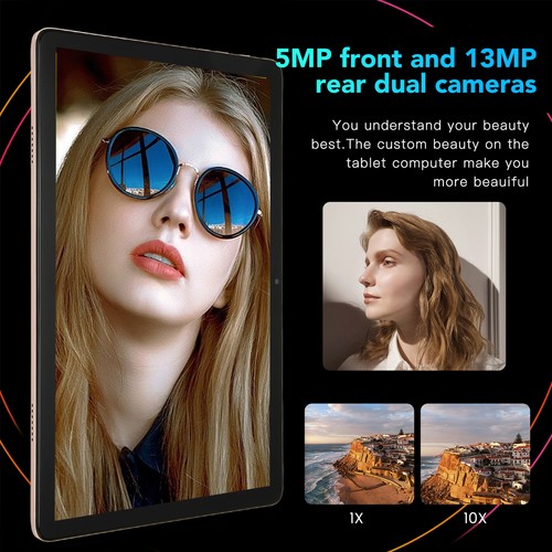 For 11.0 Tablet 10.1 Inch 8GB RAM 128GB ROM 1920x1200 5MP 13MP Octa Core - Picture 2 of 22