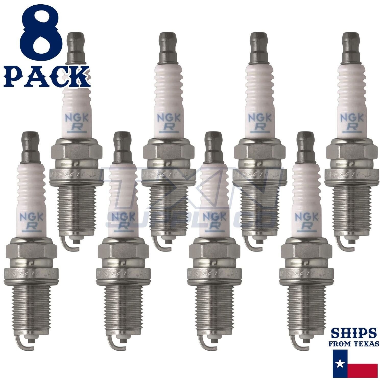 8 Pack NGK V-Power Spark Plugs 2003 for Audi RS6 V8 4.5L