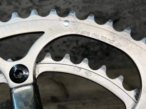 Campagnolo Record 11s Ultra Torque System Carbon Crankset 172.5mm Italy Black - Picture 4 of 12