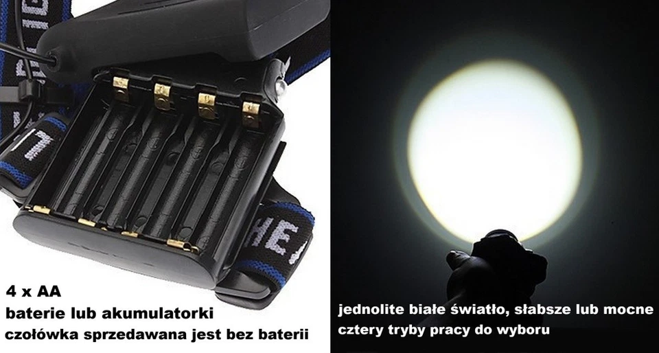 CREE 2000lm LED-Stirnlampe - Bild 4 von 4