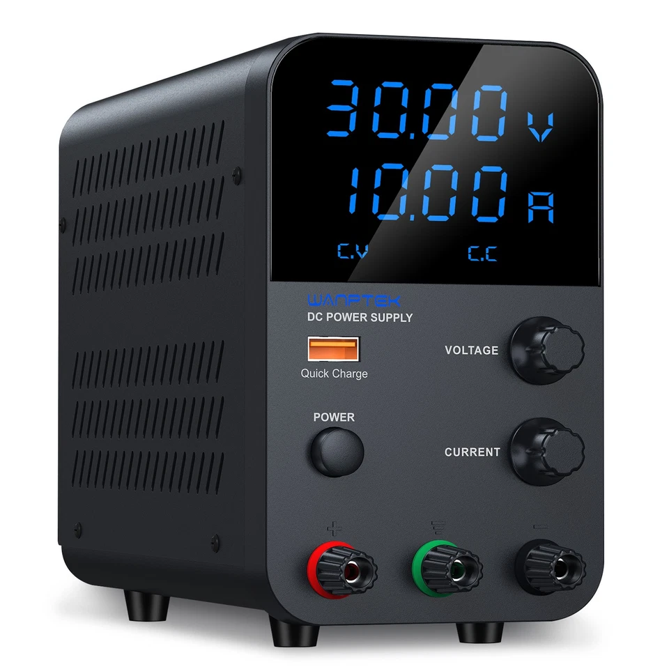 Lab Adjustable Power Supply DC 0-30V/60V/120V 0-3/5/10A Variable Bench Switching - Image 3 of 4