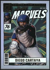 2024 Panini Donruss Baseball Diamond Marvels Holo 119/199 #6 - Diego Cartaya
