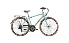 CITY BIKE BIANCHI SPILLO DELUXE 28 UOMO 21V CELESTE VINTAGE