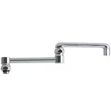 Chicago Faucet Dj13jkabcp Double Jointed Spout, Brass