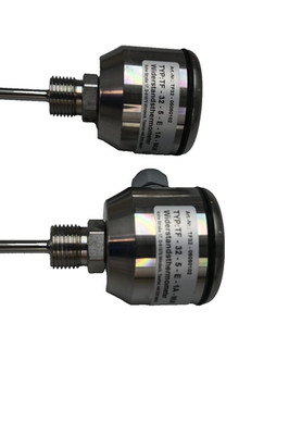 2× DUNTEC TF32-05050102 resistance thermometer 0-150°C 4-20mA original packaging stainless steel