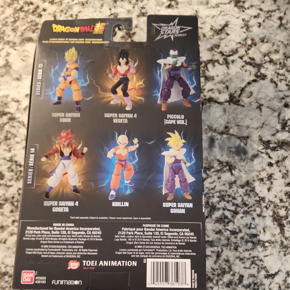 Figura de acción Dragonball Super Dragon Stars SSJ4 Vegeta NUEVO Foto 2 de 2