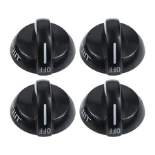 4Pc For Frigidaire Tappan Crosley 316220009 Range Burner Gas Stove Knob Fittings