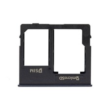 SIM TRAY FOR GALAXY A10E A102  SINGLE SIM  BLACK 