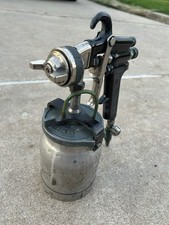 Binks Model 7 Spray Gun W Pressure Cup Vintage Industrial Paint Sprayer