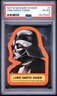 1977 Topps Star Wars Lord Darth Vader #7 Rookie RC Sticker P