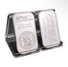 Sheet of 10 1 oz Apmex 1 oz .999 Fine Silver Bars - Matthew Bullock