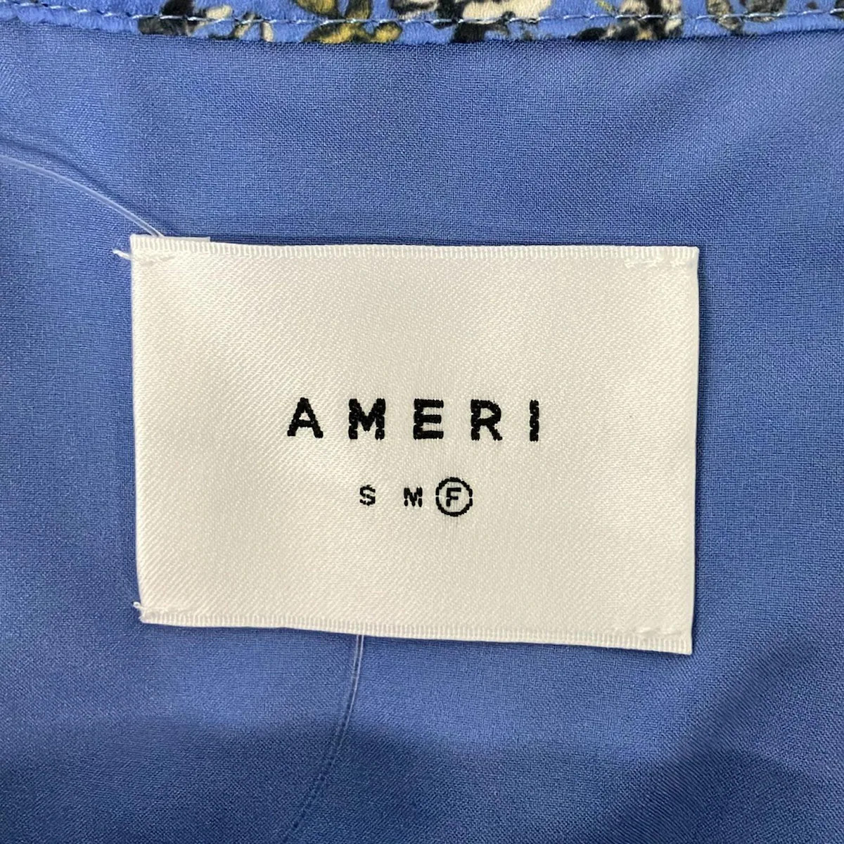 AMERI - Blue Yellow Multi Women's Dress - image 3