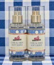 2-Pack Bath  Body Works Milk Cereal Milk Soft Serve Fragrance Mist 2.5 fl oz