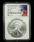2020 $1 American Silver Eagle CALIFORNIA US STATE SERIES NGC MS 70 #7586
