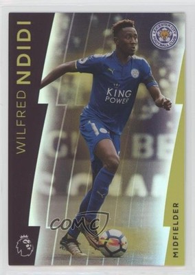 2017-18 Topps Premier League Platinum Wilfred Ndidi #42 Rookie RC 0th9