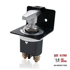 Battery Disconnect Switch with Locking Plate,500A Battery Kill Switch,12V-36V