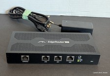 Ubiquiti Networks EdgeRouter Lite 3 Port Router ERLite-3 w/ Power Adapter