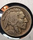 1920 P 5C INDIAN HEAD BUFFALO NICKEL EARLY US TYPE COIN  INDIAN HEAD