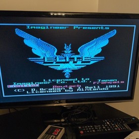 Elite (Dangerous) - Nintendo Entertainment System - NES  PAL  tested and working