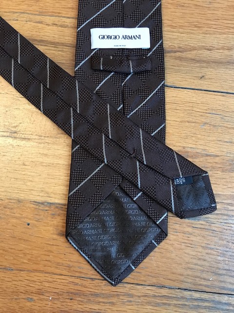 giorgio armani necktie