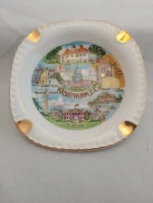 Vintage Souvenir Ashtray US Capitol Washington DC USA Landmarks Historical Spots
