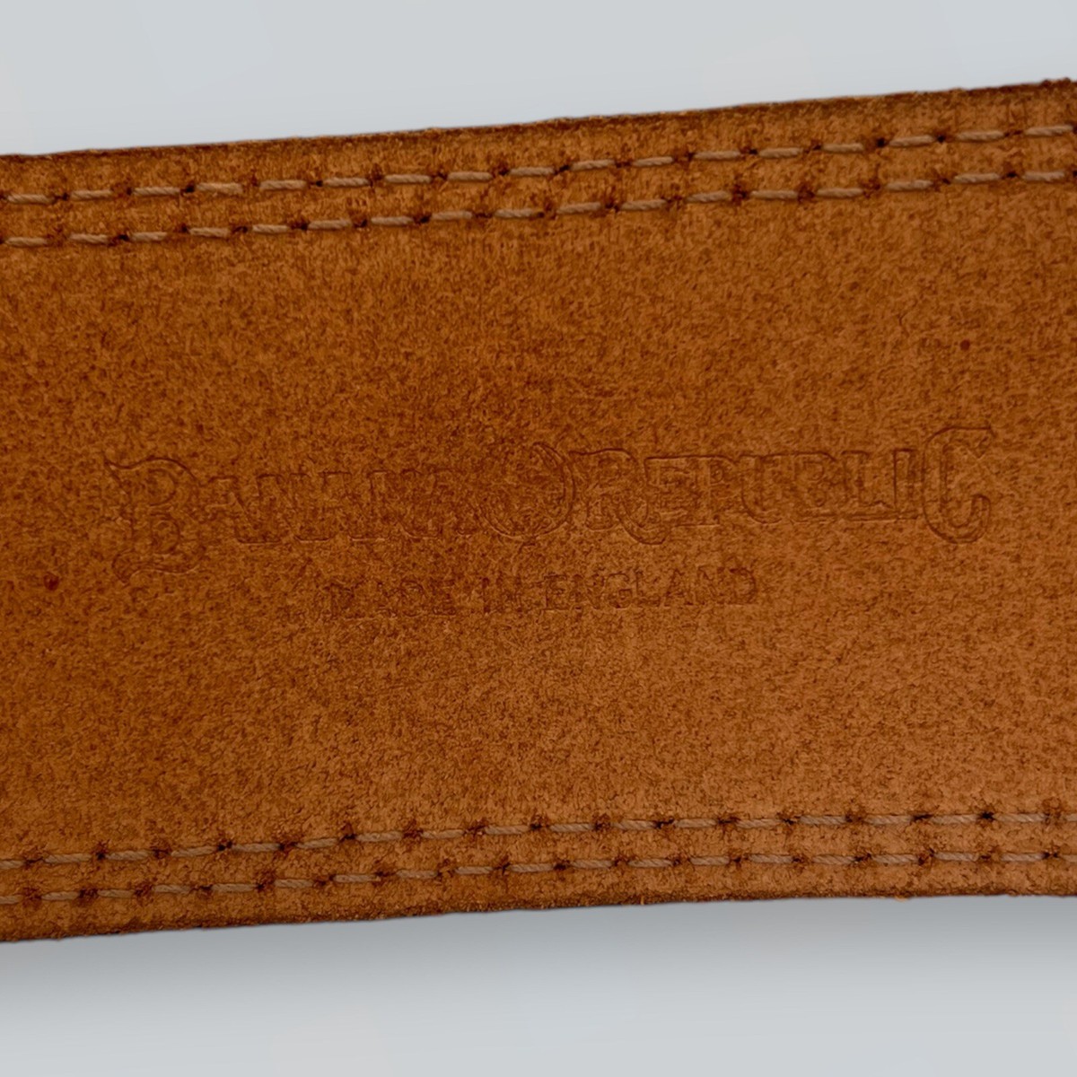 VTG 80 BANANA Republic BELT England Leather BOHO Fits A 30  display picture 1