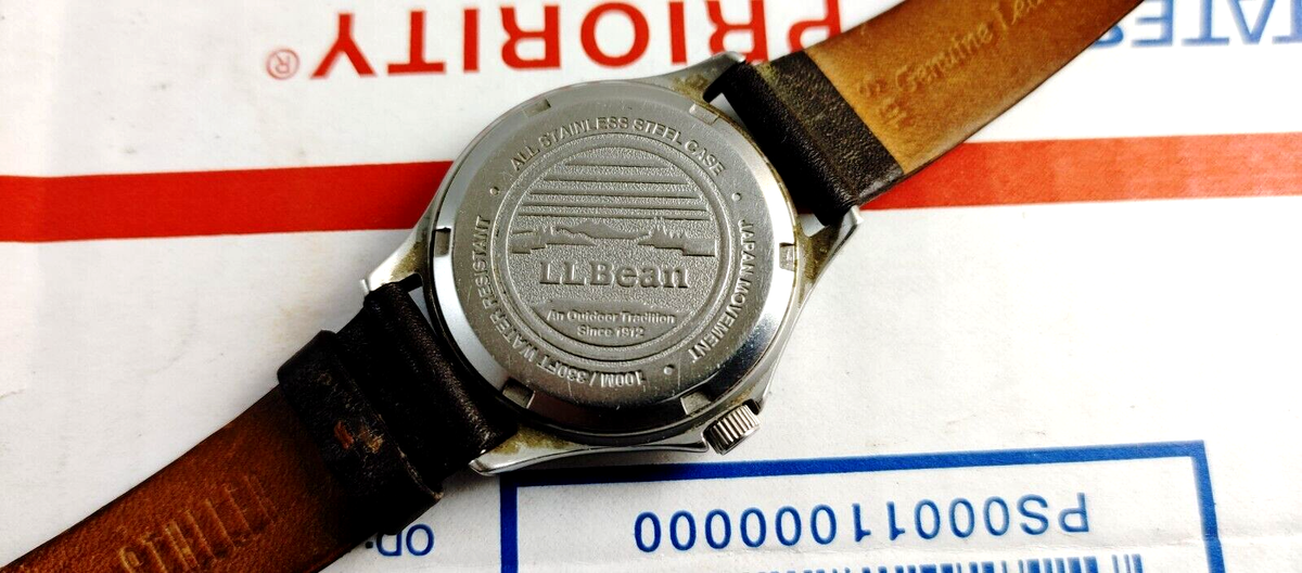 LL BEAN ヴィンテージクォーツ Vintage Women L.L. Bean Quartz Analog Watch Japan Movement White
