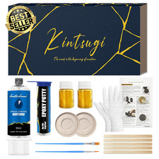 Kintsugi Repair Kit Gold Glue for Ceramics Porcelain DIY Starter Repair Kit