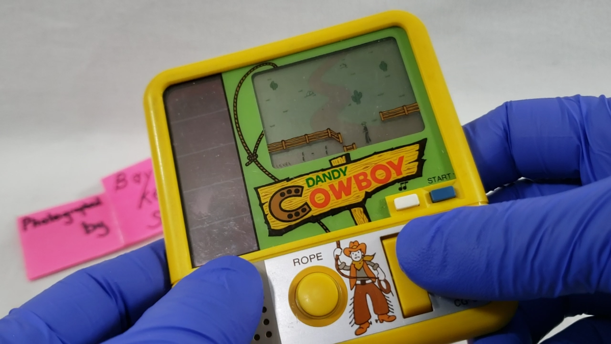 カシオ　DANDY COWBOY ダンディカウボーイ　レア　LCDゲーム Casio DANDY COWBOY CG-51 LCD Electronic game japan Rare