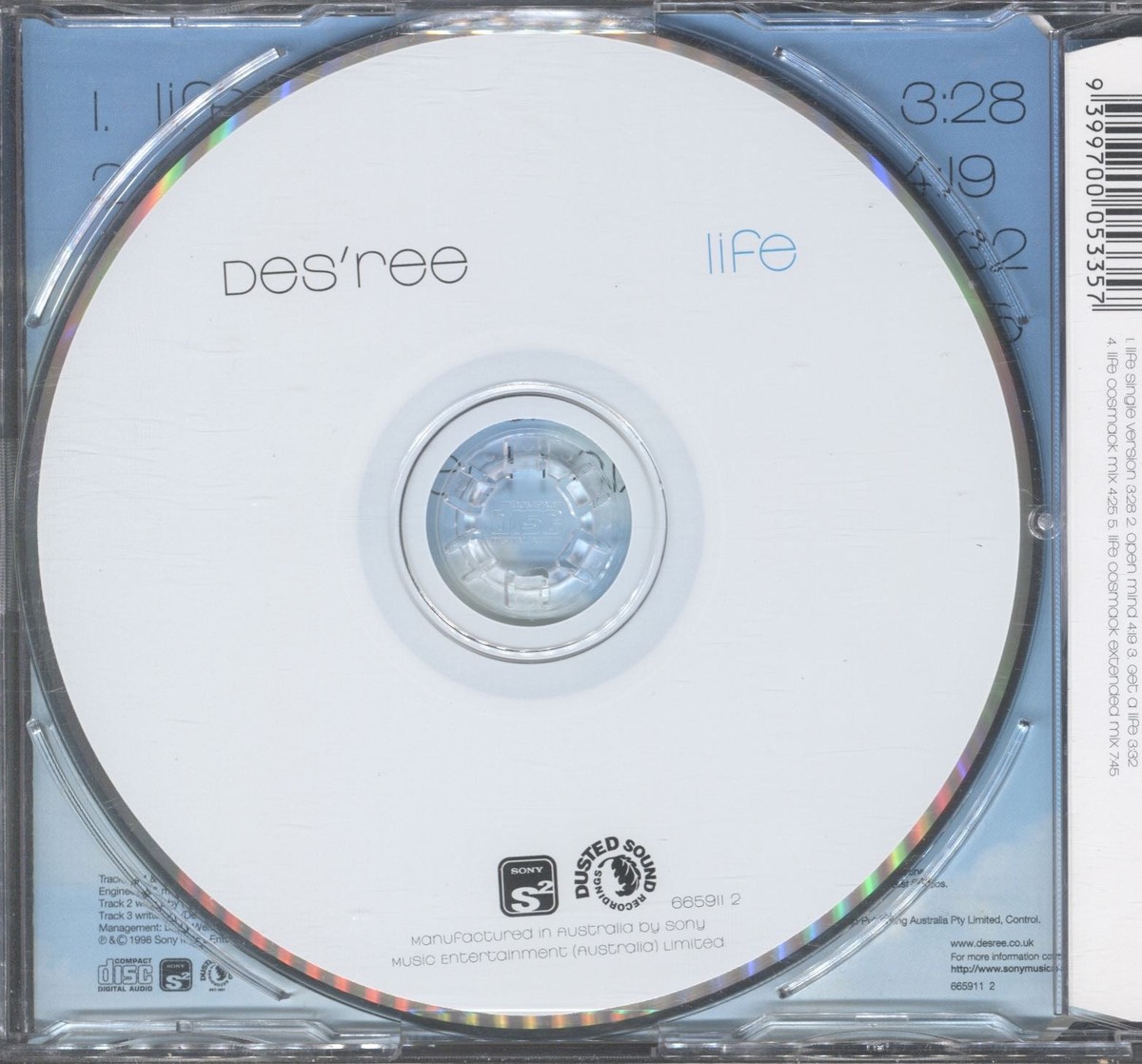 DES'REE - Life CD Single | eBay